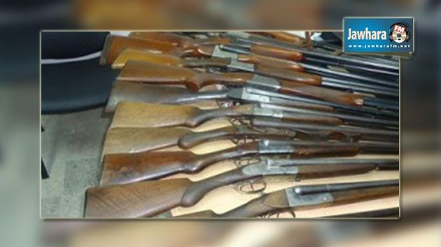 باجة : حجز 15 بندقية صيد