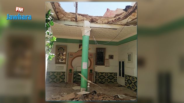 قفصة: انهيار سقف جامع 