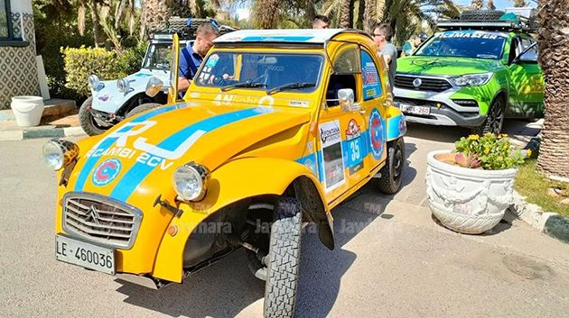 مواكبة خاصة لخروج سيارات رالي Challenge Tunisie من سوسة في اتجاه جربة