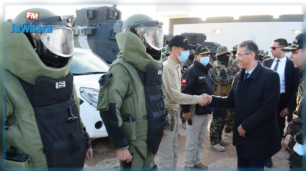 وزير الداخلية يتفقّد الوحدات الأمنية الحدودية بولاية الكاف 