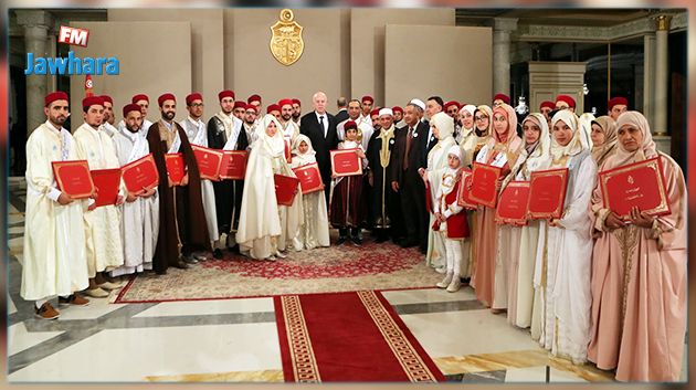 رئيس الجمهورية يشرف على موكب تسليم جوائز مسابقة حفظ القرآن 