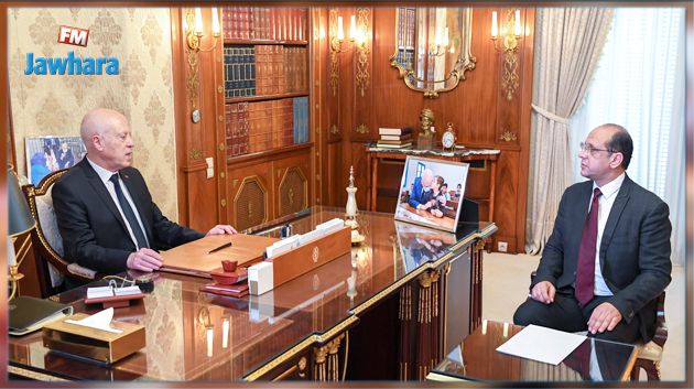 لقاء بين رئيس الجمهورية و وزير الشؤون الإجتماعية