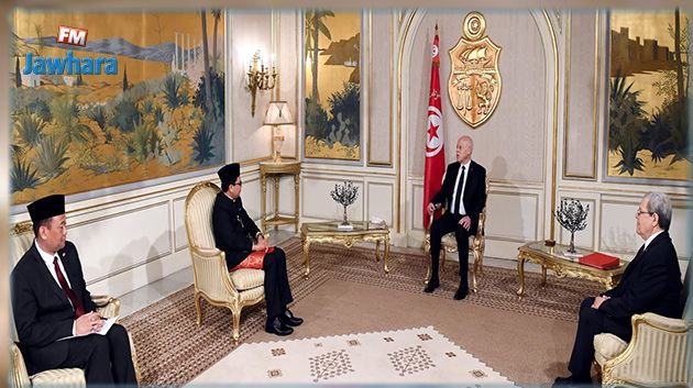  سعيد يتسلّم أوراق إعتماد سفيرين جديدين بتونس