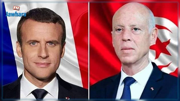 سعيّد يهنىء ماكرون بإعادة انتخابه 