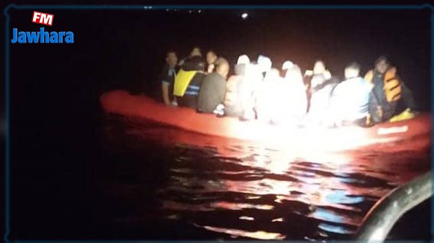 سوسة: إيقاف 20 شخصًا كانوا بصدد اجتياز الحدود البحرية خلسة