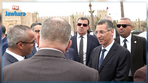 وزير الداخليّة في ميناء حلق الوادي 