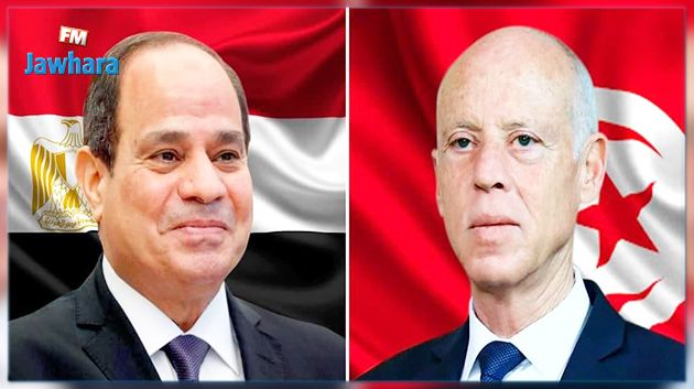 سعيّد والسّيسي يتبادلان التهاني بمناسبة عيد الفطر 