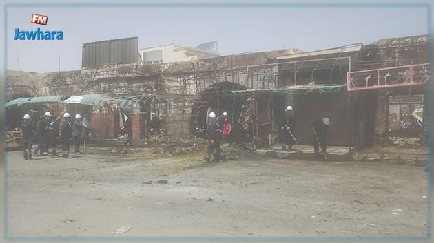 حريق سوق جارة: منظمة الأعراف تطالب السلطات بجبر الأضرار وتدعو المواطنين للتبرّع