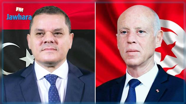 سعيّد والدبيبة يتحادثان هاتفياً
