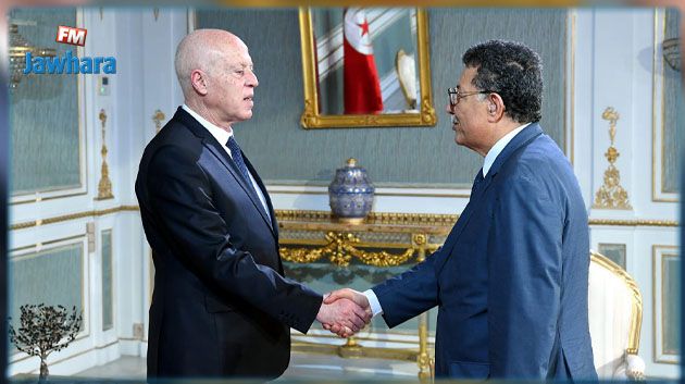 قيس سعيّد يستقبل عميد الهيئة الوطنية للمحامين