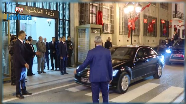 رئيس الجمهورية في زيارة إلى مقرّ وزارة الداخلية (فيديو)