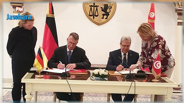 توقيع اتفاقيتي تعاون مالي بين تونس والمانيا