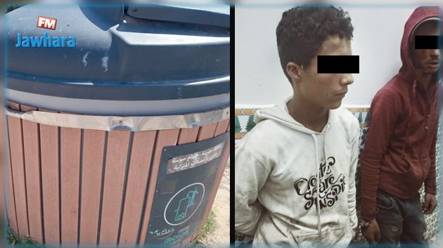 حمام سوسة : حاويات مطمورة تتعرض للسرقة والتخريب