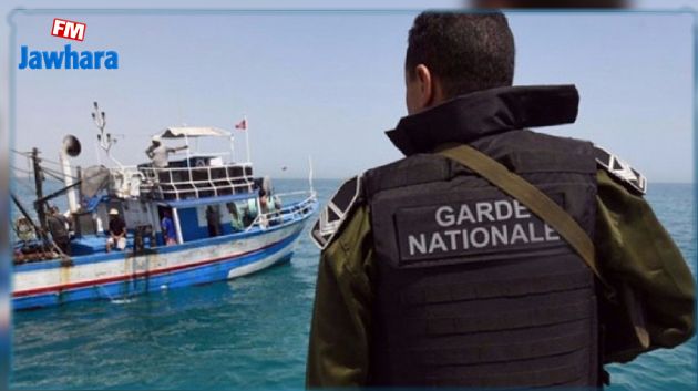 سوسة: إيقاف 7 أشخاص حاولوا اجتياز الحدود البحرية خلسة (صور)