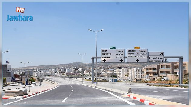 أريانة: فتح كلّ مكوّنات المحوّل على مستوى تقاطع الطريق الحزامية 