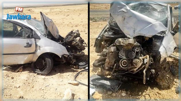 حادث مرور قاتل في توزر