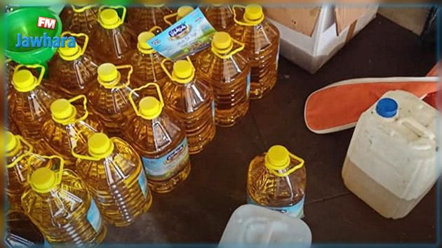منزل تميم: تاجر يُعيد تعليب الزيت المدعم لبيعه بثمن باهض