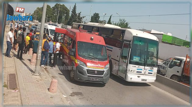 بسبب ملاحقته لحريف فرّ قبل خلاص ثمن السفرة: سائق تاكسي يصطدم بميترو