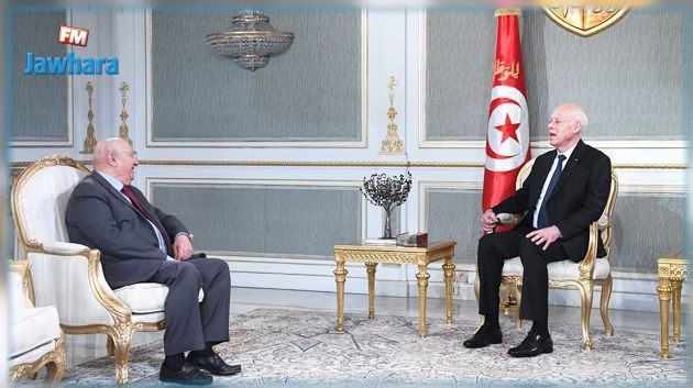 سعيّد يلتقي الصادق بلعيد