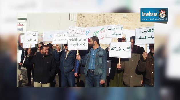 المهدية : مسيرة سلمية للتنديد بالإعتداء على المقدسات