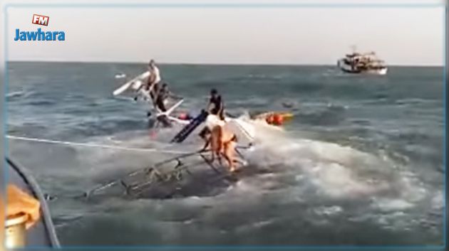 جربة: إنقاذ طاقم مركب صيد من الغرق (فيديو)