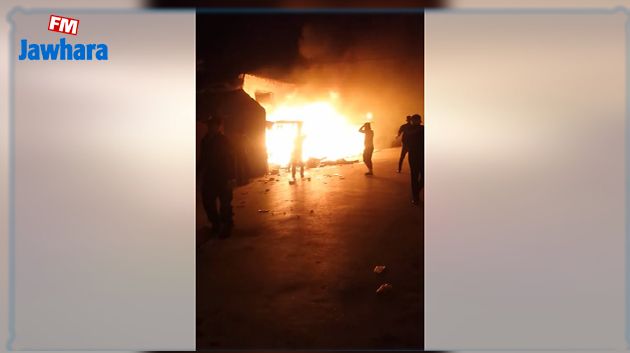  تونس العاصمة: السّيطرة على حريق بسوق المنصف باي (فيديو)