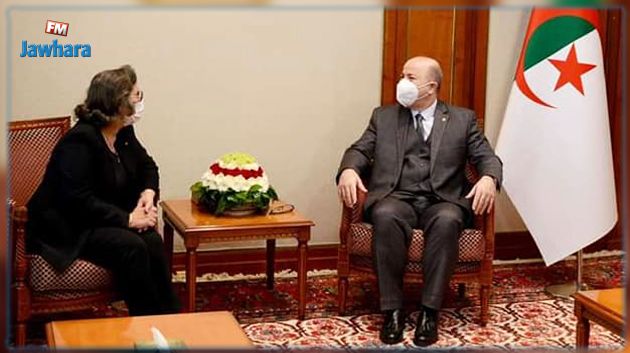 الوزير الأول الجزائري يستقبل وزيرة الطاقة التونسية