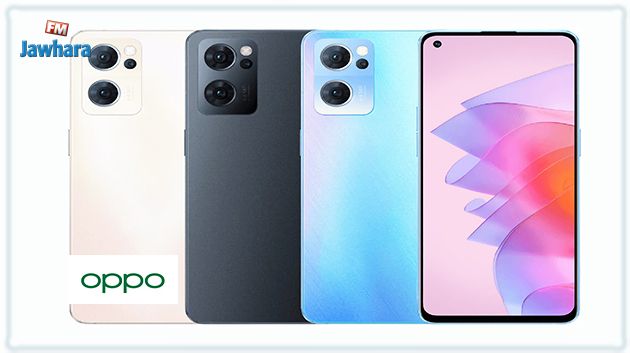 OPPO   تكشف عن هاتفها الذكيّ الجديدReno7  في تونس