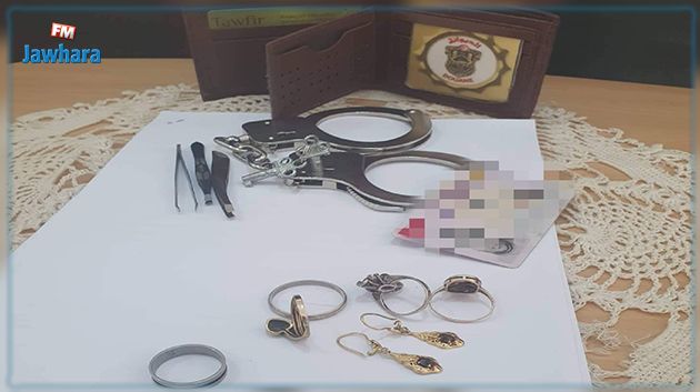 سوسة : ينتحل صفة عضو بجمعية ويستولي على مصوغ امرأة من منزلها