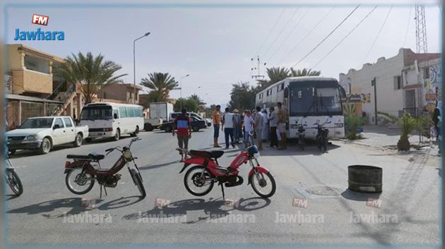 بسبب تواصل انقطاع المياه بالمظيلة : احتجاجات و ايقاف نشاط شركة فسفاط قفصة