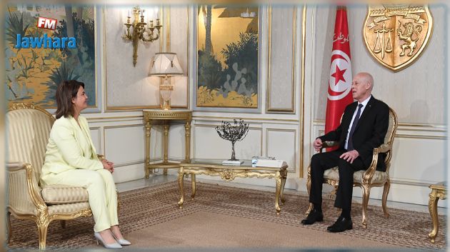 سعيّد يستقبل وزيرة الخارجية الليبية