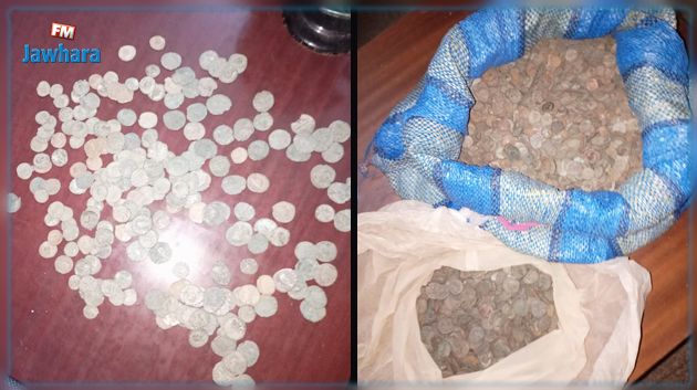صفاقس: حجز 9000 قطعة نقدية أثرية