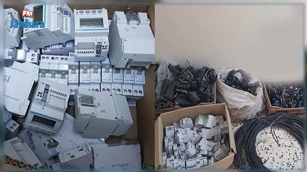 القبض على 7 أشخاص تورطوا في سرقة تجهيزات كهربائية تابعة للصوناد و الستاغ