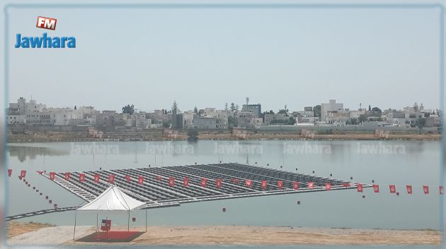 الأولى عربيا وإفريقيا: تدشين المحطة النموذجية الفولطاضوئية العائمة بالبحيرة (صور)