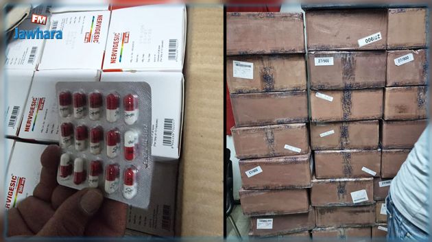 القصرين: حجز 225 ألف قرص مخدر إثر مطاردة شاحنتي تهريب