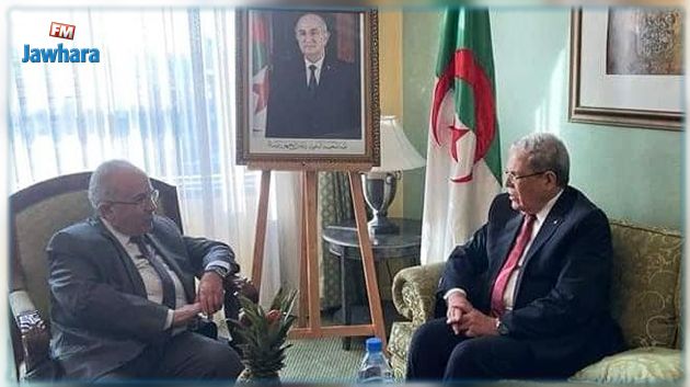 الجرندي يلتقي نظيره الجزائري في بيروت