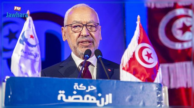 النهضة: معاملات الغنوشي البنكية قانونية.. ولم يتلق أي أموال من أي جهة كانت 
