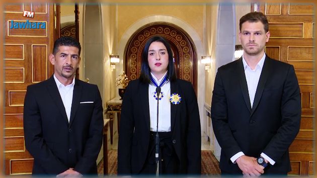 أنس جابر : تكريمي من قبل رئيس الجمهورية سيشجعني على تحقيق نتائج أفضل