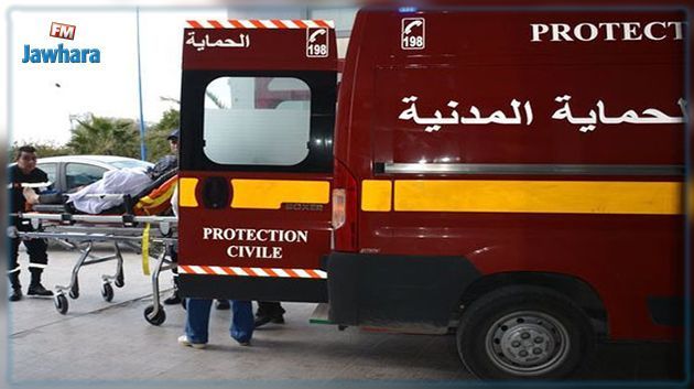 بنزرت : وفاة امرأة واصابة 7 اشخاص في حادث اصطدام بين سيارتين