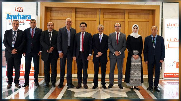 رئيس الهيئة العليا المستقلة للانتخابات يلتقي وفدا عن المنظمة العربية للإدارات الانتخابية