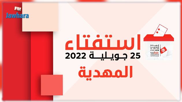المهدية: نسبة الإقبال إلى حدود الساعة 15.30