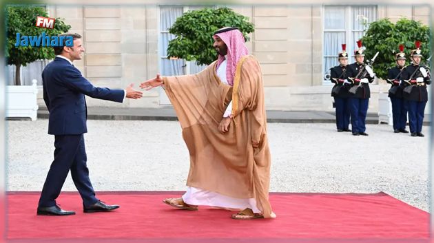 ولي العهد السعودي يصل إلى الإليزيه