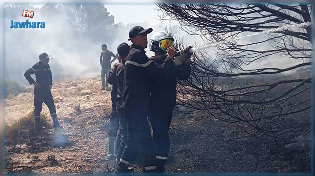 القيروان :إخماد حريق اندلع بمغارة المينة بجبل السرج
