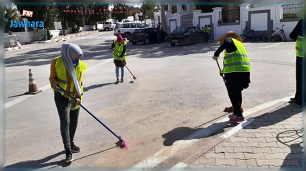 تنظيم شهر النّظافة بمشاركة مواطنين