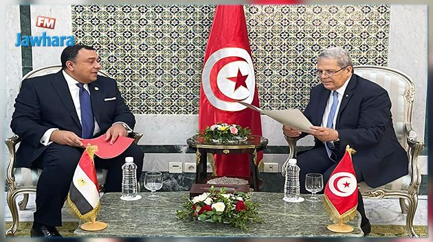 مصر تؤكد دعمها تونس لاستكمال بناء المؤسسات الدستورية