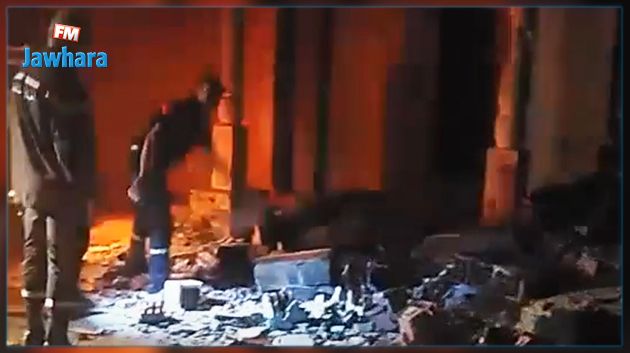 حريق بورشة عشوائية وسط حي سكني بملولش.. إجلاء السكّان وتضرٍّر بعض المنازل (تحيين)