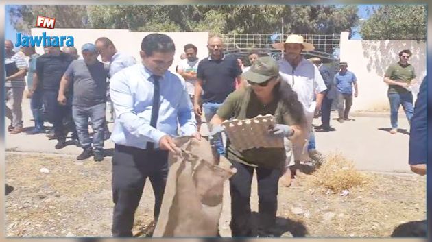 وزيرة البيئة تشرف على تظاهرة شهر النظافة بالكاف