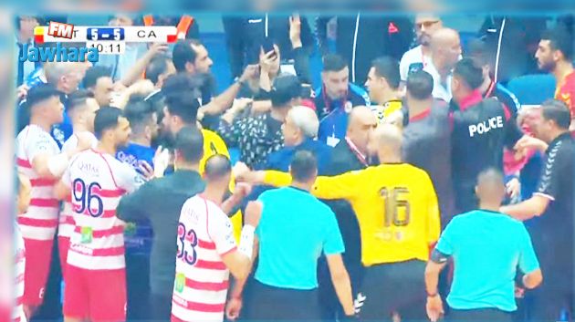 كرة اليد: الجامعة تسلط عقوبات على الافريقي والترجي بخصوص أحداث نهائي الكأس