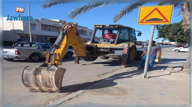 قابس: حملة لإزالة مخفضات السرعة العشوائية
