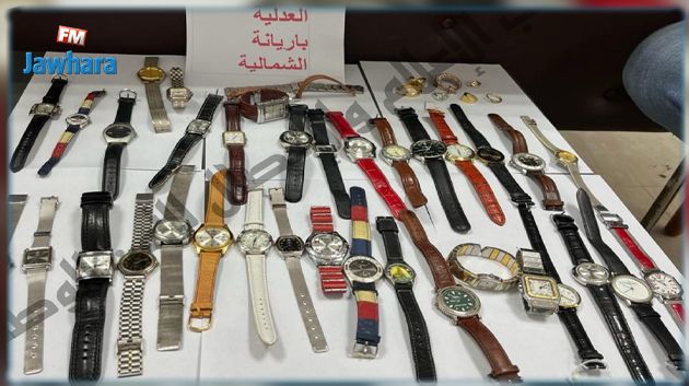 سُكرة: معينة منزلية تتورط في سرقة ساعات يدوية ومصوغ بقيمة 100 ألف دينار 